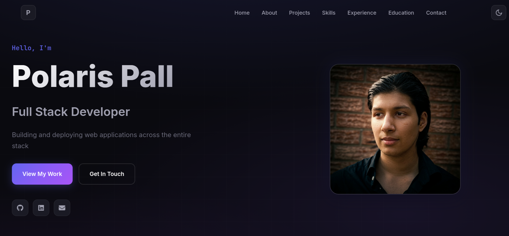 Portfolio Homepage